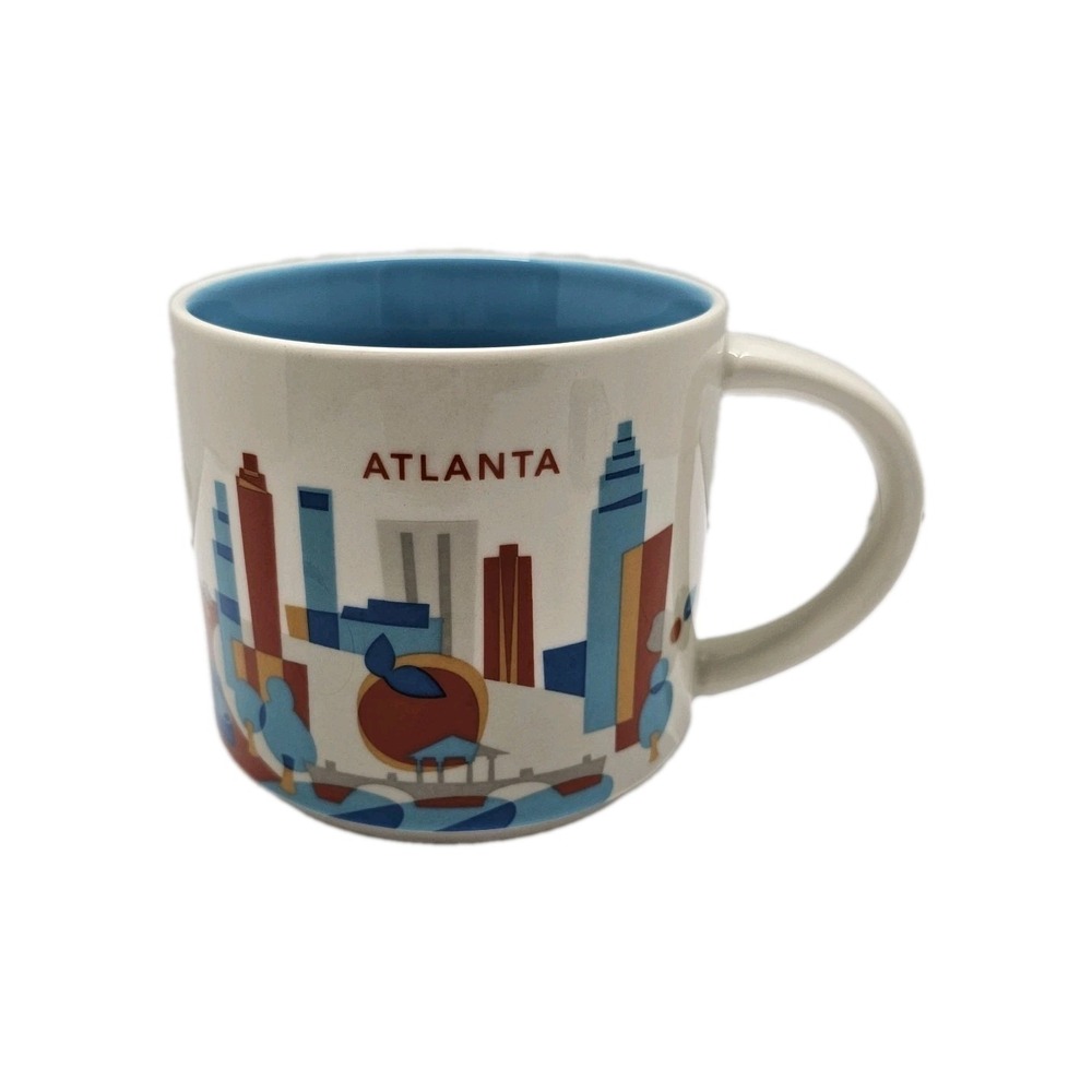 Starbucks Atlanta You Are Here Series Collection Coffee Tea Mug Cup - 14 oz
